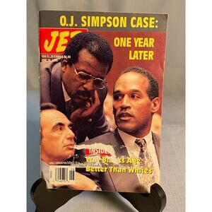 JET Magazine, June 26, 1995, Cover: O.J. Simpson Case: One Year Later, EUC